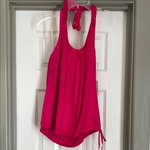Women's Pink Halter Top